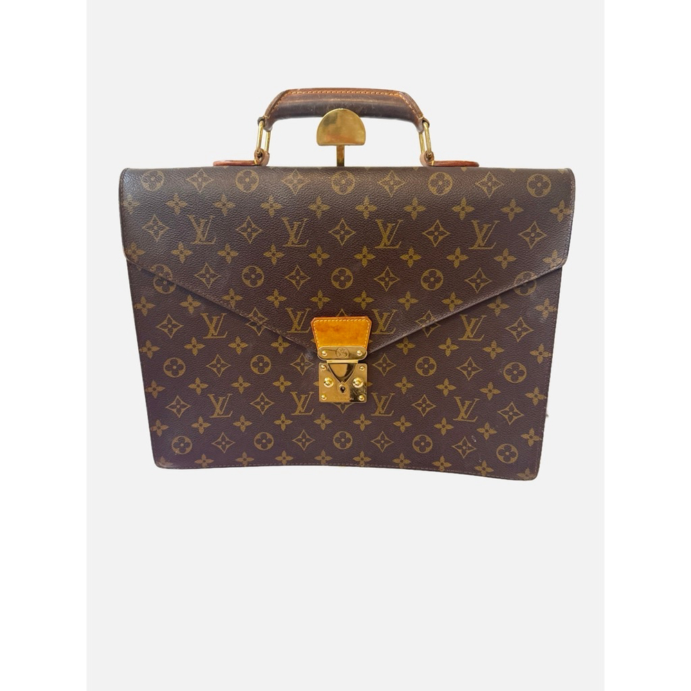 Vintage Louis Vuitton Monogram Serviette Briefcase 15”